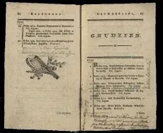 Kalendarz obywatelski  Proweniencja: Biblioteka Szkoły Handlowej Kupiectwa Ł&oacute;dzkiego, 64 s. Sygn. 288/starodruki