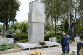 Dyrektor APŁ Bartosz G&oacute;recki i zastępca kierownika Oddziału III Wojciech Kowaluk, fot. Albert Jaworski.