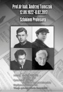 Wystawa: prof. dr hab. Andrzej Tomczak 12.09.1922-8.02.2017. Szlakiem Profesora