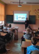 Zajęcia dla uczni&oacute;w w Szkole Podstawowej nr 35 w Łodzi.