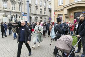 Spacer śladami pierwszych obchod&oacute;w 11 listopada w Łodzi, fot. Konrad Sosnowski.