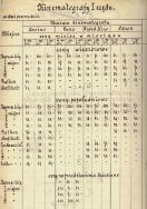 Wykaz cen ostatecznych obowiązujących w kinematografach w mieście Łodzi w okresie: XII.1920 r. - I.1921 r. Archiwum Państwowe w Łodzi, Akta miasta Łodzi, sygn. 15468
