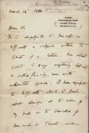 Karol Darwin. List do nieznanej osoby, 1880 r. - strona 1
