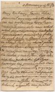 Stanisław Kostka Potocki. List do brata Jana (początek XIX w.) - strona 1 