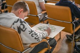 Zajęcia genealogiczne dla uczni&oacute;w w APŁ, fot. Agata Cuper