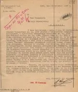 W okupowanej przez Niemc&oacute;w Łodzi, polskim milicjantom coraz trudniej było pełnić służbę... Pismo kierownika XII Komisariatu do Kom. M.O. w Łodzi z 30 września 1939 r. [Komenda Milicji Obywatelskiej Miasta Łodzi, sygn. 10]