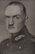 Johann Blaskowitz - generał Wehrmachtu, autor planu inwazji na Polskę i gł&oacute;wnodowodzący niemieckiej 8 Armii, kt&oacute;rej wojska wkroczyły do Łodzi 9 września 1939 r. [Zbi&oacute;r album&oacute;w ikonograficznych, sygn. A-99]
