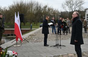 Uroczystość upamiętniająca Polak&oacute;w ratujących Żyd&oacute;w w czasie II wojny światowej, fot. Agata Cuper