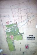 Park im. Mickiewicza. Szkic parku Julian&oacute;w, 1937 r. [Akta m. Łodzi, Wydział Techniczny, sygn. 21641]