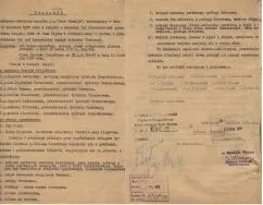 Park im. Słowackiego. Protok&oacute;ł zdawczo-odbiorczy majątku parku w związku z nabyciem tej nieruchomości przez Gminę Miejską, 1939 r. [Akta m. Łodzi, sygn. 23282]