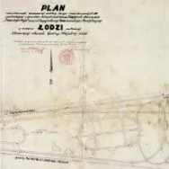 Park 3-go Maja. Plan parku, 1936 r. [Miejska Rada Narodowa i Zarząd Miejski w Łodzi, Wydział Plantacji, sygn. 25]
