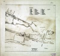 Park 1-go Maja. Plan parku, 1941 r. [Zbi&oacute;r kartograficzny Archiwum Państwowego w Łodzi, sygn. 100/40]