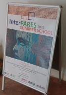 Plakat Szkoły Letniej InterPARES, fot. Kamila Pawełczyk-Dura.