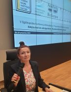Starszy kustosz Anna Drzewiecka, fot. A. Mak&oacute;wka.