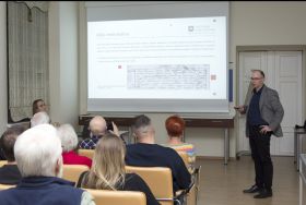 Warsztaty archiwalno - genealogiczne w APŁ, fot. A. Brzezińska. 