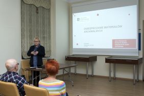Warsztaty archiwalno - genealogiczne w APŁ, fot. A. Brzezińska. 