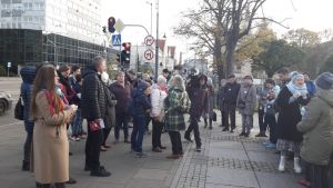 Spacer śladami pierwszych obchod&oacute;w 11 listopada w Łodzi, fot. A. Kaniewska