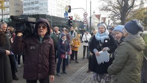 Spacer śladami pierwszych obchod&oacute;w 11 listopada w Łodzi, fot. A. Kaniewska