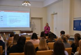 Zajęcia dla student&oacute;w w APŁ, fot. A. Cuper.