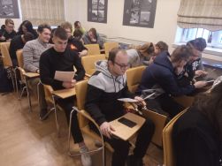 Zajęcia dla student&oacute;w wojskoznawstwa, fot. T. Walkiewicz.
