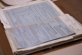 Zajęcia archiwalne dla student&oacute;w kierunku finanse i bankowość, fot. A. Jaworski.