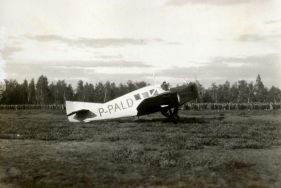 Otwarcie lotniska Ligi Ochrony Powietrznej i Przeciwgazowej w Łodzi &ndash; 13.09.1925