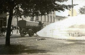 Sprzątanie ulic - 1927