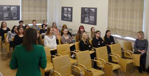 Zajęcia dla student&oacute;w filologii polskiej w APŁ, fot. M. Dybalski.