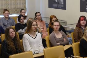 Zajęcia dla student&oacute;w filologii polskiej w APŁ, fot. M. Dybalski.