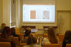 Zajęcia dla student&oacute;w filologii polskiej w APŁ, fot. M. Dybalski.