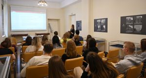 Zajęcia ze studentami planowania przestrzennego PŁ, fot. M. Dybalski.