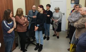 Wycieczka gości z Biblioteki Miejskiej w Łodzi 