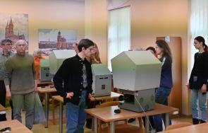 Wycieczka gości z Biblioteki Miejskiej w Łodzi 