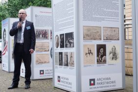 Tomasz Walkiewicz, starszy kustosz APŁ, fot. M. Dybalski.