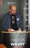 Piotr Czekaj, kustosz APŁ, fot. M. Dybalski.