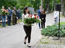 Uroczystość upamiętnienia Ofiar Niemieckich Nazistowskich Oboz&oacute;w Koncentracyjnych i Oboz&oacute;w Zagłady, fot. M. Dybalski.