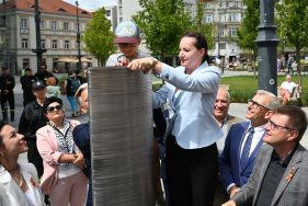 Uroczystość 601. rocznicy nadania praw miejskich Łodzi, fot. M. Dybalski.