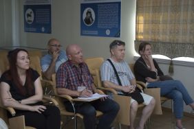 Prezentacja dokument&oacute;w z getta ł&oacute;dzkiego w APŁ, fot. Szymon Dula.