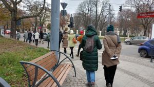 Spacer z okazji 11 listopada &bdquo;Śladami kobiet Niepodległej&rdquo;, fot. Anna Kaniewska.