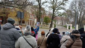 Spacer z okazji 11 listopada &bdquo;Śladami kobiet Niepodległej&rdquo;, fot. Anna Kaniewska.