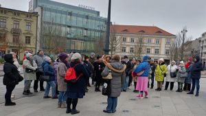 Spacer z okazji 11 listopada &bdquo;Śladami kobiet Niepodległej&rdquo;, fot. Anna Kaniewska.