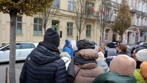 Spacer z okazji 11 listopada &bdquo;Śladami kobiet Niepodległej&rdquo;, fot. Anna Kaniewska.
