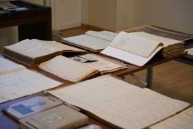 Zajęcia genealogiczne w APŁ, fot. M. Dybalski.