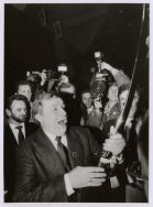 Wizyta Lecha Wałęsy w Łodzi 1990 zdj. A. Wach