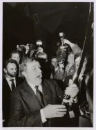 Wizyta Lecha Wałęsy w Łodzi 1990 zdj. A. Wach