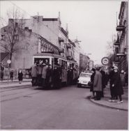Ł&oacute;dzkie tramwaje lata 60-te XX w. zdj. A. Wach
