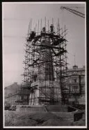 Odbudowa pomnika Tadeusza Kościuszki 1960 zdj. W. Kraska