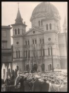 Uroczystości 3-go maja na Placu Wolności  1981 zdj. W. Kraska