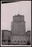 Ł&oacute;dzki Ośrodek Telewizyjny, ul. Sienkiewicza ok. 1955 zdj. W.Kraska