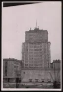 Ł&oacute;dzki Ośrodek Telewizyjny, ul. Sienkiewicza ok. 1955 zdj. W.Kraska